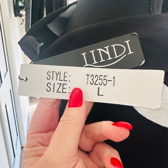 Lindi Polka Dot Cowl Neck Blouse - Large (NWT) - Picture 8 of 11